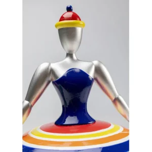 Best KARE Design Deco Figurine Primaballerina Stripes 35cm