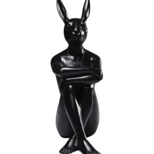 Online KARE Design Deco Figurine Rabbit Gillie Black