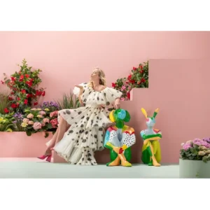 Hot KARE Design Deco Figurine Rabbit Gillie Colore 80cm