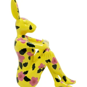 Sale KARE Design Deco Figurine Rabbit Gillie Yellow 80cm