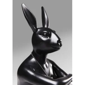 Online KARE Design Deco Figurine Rabbit Gillie Black