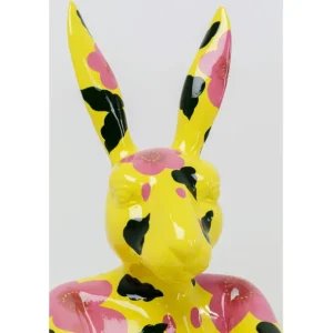 Sale KARE Design Deco Figurine Rabbit Gillie Yellow 80cm