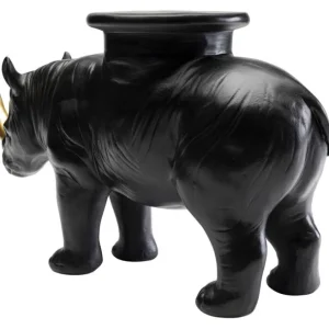 Online KARE Design Deco Figurine Rhino Black 41cm