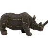 Discount KARE Design Deco Figurine Rhino Rivets Pearls 26cm