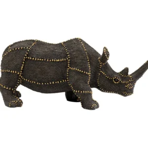 Discount KARE Design Deco Figurine Rhino Rivets Pearls 26cm