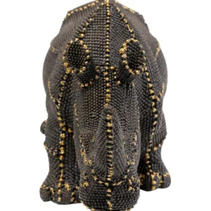 Discount KARE Design Deco Figurine Rhino Rivets Pearls 26cm