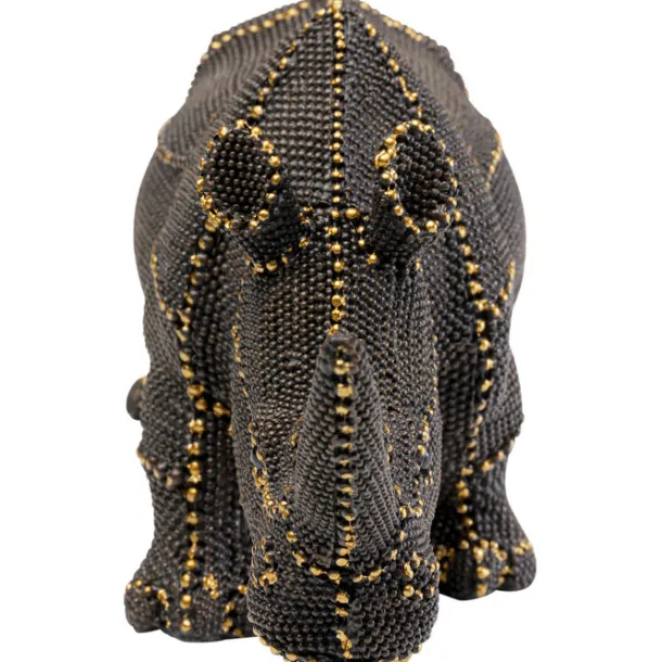 deco_figurine_rhino_rivet_2.webp Discount KARE Design Deco Figurine Rhino Rivets Pearls 26cm