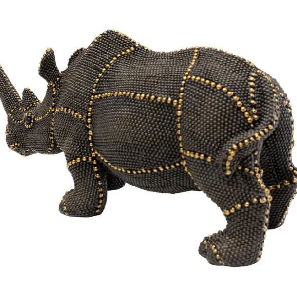 deco_figurine_rhino_rivet_4.webp Discount KARE Design Deco Figurine Rhino Rivets Pearls 26cm