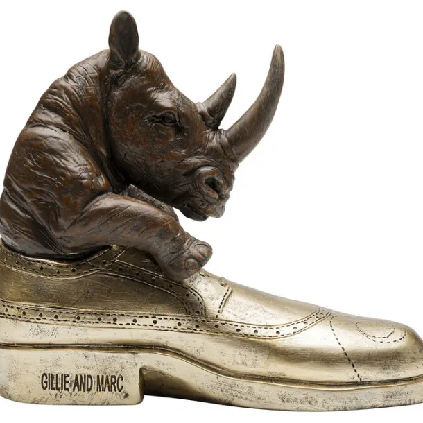 deco_figurine_rhino_shoe__2.webp Online KARE Design Deco Figurine Rhino Shoe Fetish 28cm