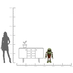 Best KARE Design Deco Figurine Robot Lamy 84cm