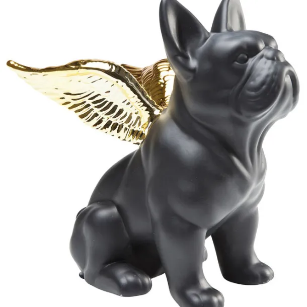 deco_figurine_sitting_ang_0.webp Best KARE Design Deco Figurine Sitting Angel Dog Gold-Black