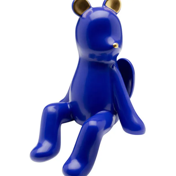 deco_figurine_sitting_bea_2.webp Outlet KARE Design Deco Figurine Sitting Bear Blue 20cm