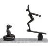 Best KARE Design Deco Figurine Splash 42cm