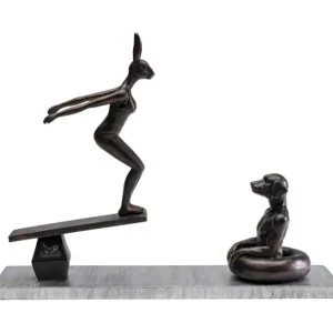 Best KARE Design Deco Figurine Splash 42cm