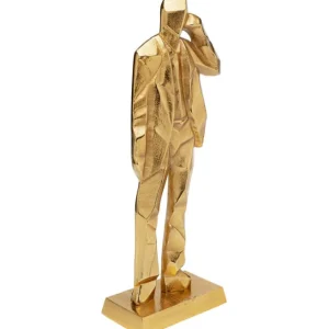 Discount KARE Design Deco Figurine Standing Man Gold 62cm