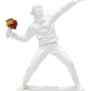 Hot KARE Design Deco Figurine Street Art Bouquet White 27cm