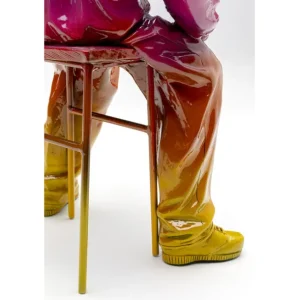 Sale KARE Design Deco Figurine Street Art Boy Rainbow 36cm
