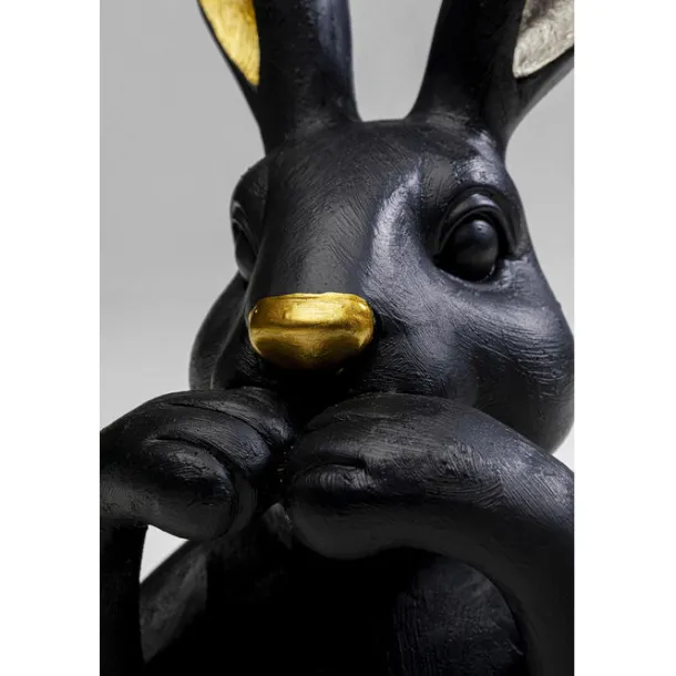 deco_figurine_sweet_rabbi_6.webp Online KARE Design Deco Figurine Sweet Rabbit Black 23cm