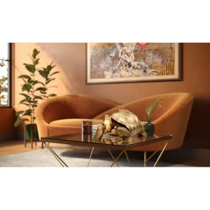 Sale KARE Design Deco Figurine Turtle Gold Medium 40cm