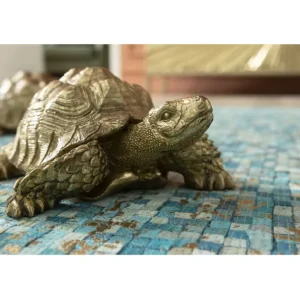 Sale KARE Design Deco Figurine Turtle Gold Small
