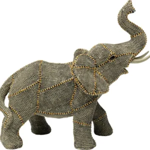 Online KARE Design Deco Figurine Walking Elephant Pearls 24cm