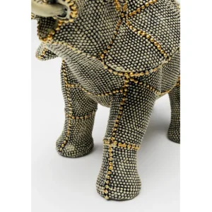 Online KARE Design Deco Figurine Walking Elephant Pearls 24cm