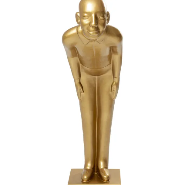 deco_figurine_welcome_gue_0-2.webp Online KARE Design Deco Figurine Welcome Guest Gold XL 164cm