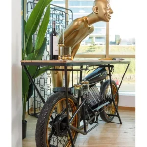 Online KARE Design Deco Figurine Welcome Guest Gold XL 164cm
