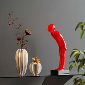 Sale KARE Design Deco Figurine Welcome Guest Red Small