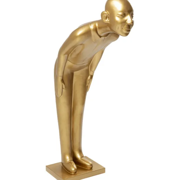 deco_figurine_welcome_gue_2-2.webp Online KARE Design Deco Figurine Welcome Guest Gold XL 164cm