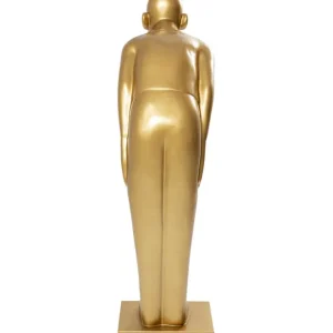 Online KARE Design Deco Figurine Welcome Guest Gold XL 164cm