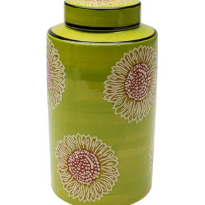 Online KARE Design Deco Jar Bloom Green 27cm