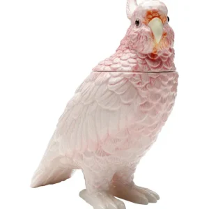 Best KARE Design Deco Jar Exotic Bird 23cm