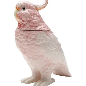 Best KARE Design Deco Jar Exotic Bird 23cm