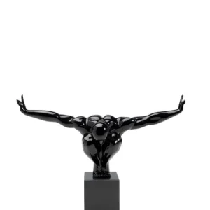 New KARE Design Deco Object Athlet Black 75cm