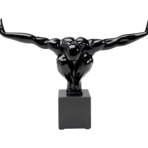 Online KARE Design Deco Object Athlet Black Small 43cm