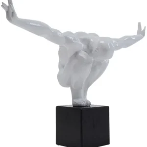 Clearance KARE Design Deco Object Athlet White Small