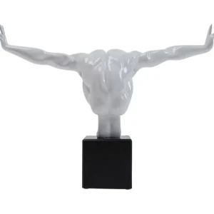 Clearance KARE Design Deco Object Athlet White Small