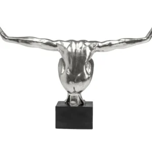 Fashion KARE Design Deco Object Athlete XL Silver