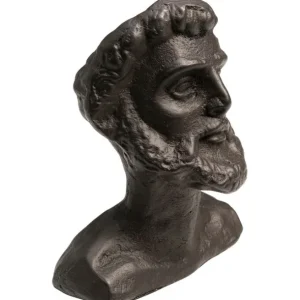 Online KARE Design Deco Object Bearded Man Anthracite 11cm