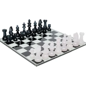 Fashion KARE Design Deco Object Chess Transparent 60x60cm