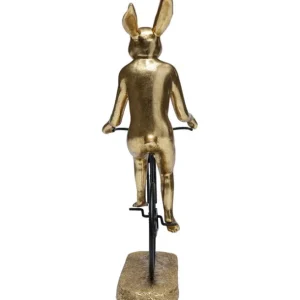New KARE Design Deco Object Cyclist Rabbit 39cm