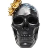 Sale KARE Design Deco Object Flower Skull 22cm