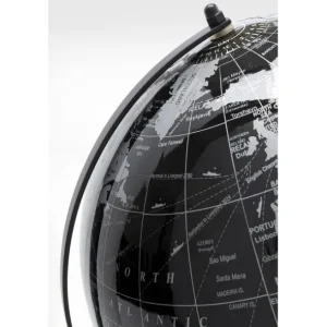 Sale KARE Design Deco Object Globe Top Black 40cm