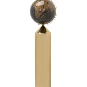 Fashion KARE Design Deco Object Globe Top Gold 132cm
