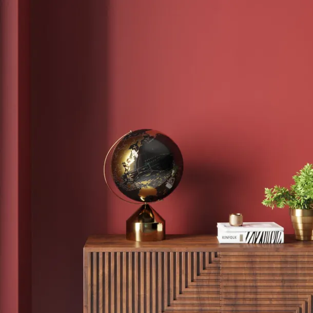 deco_object_globe_top_gol_1.webp Sale KARE Design Deco Object Globe Top Gold 47cm