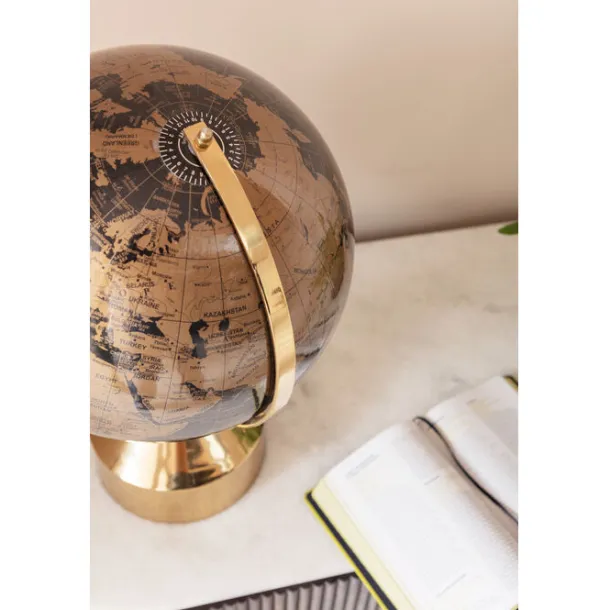 deco_object_globe_top_gol_4.webp Sale KARE Design Deco Object Globe Top Gold 47cm