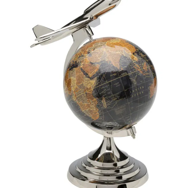 deco_object_globe_top_pla_1.webp Best KARE Design Deco Object Globe Top Plane 39cm