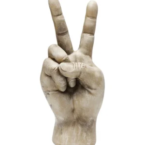 Sale KARE Design Deco Object Hand Victory Tattoo Eye 36cm
