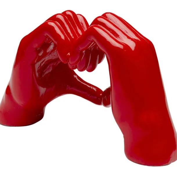 deco_object_heart_hands_r_2.webp Fashion KARE Design Deco Object Heart Hands Red 12cm